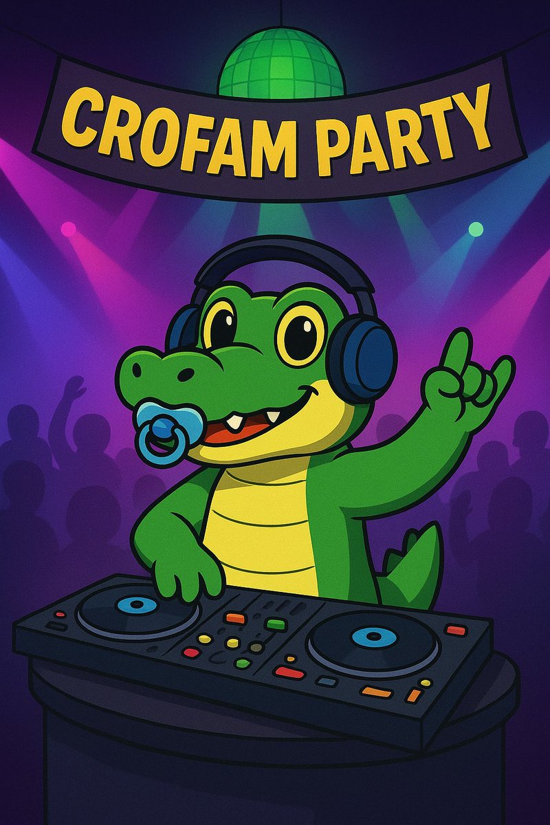 $BCROGE is joining the crocodile jam!

Sending out $CROGE rewards and vibing with papa to make the chain one big party.😄🐊

Let’s groove as a crew!
#BabyCroge #Crogecoin