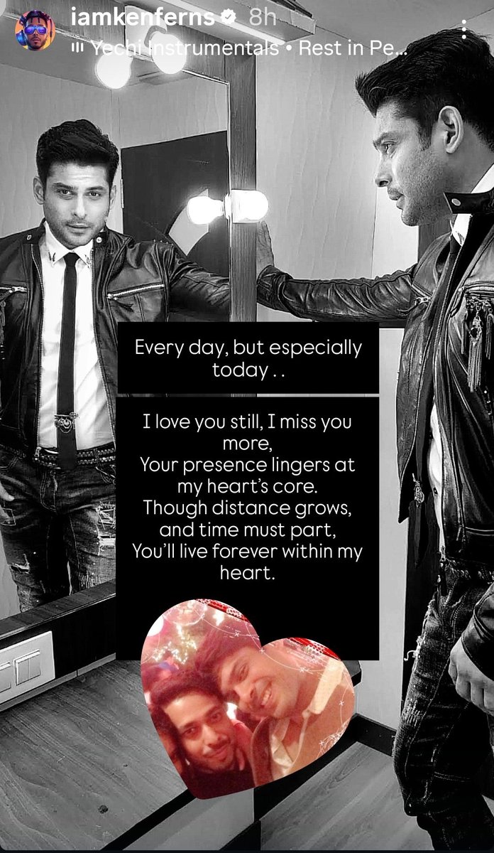 SheilaSandhu's tweet photo. When your team, friends, loved ones n fans miss you no matter the time frame♾️♾️❤️
You know you've left a deep n powerful presence...
#SidharthSukla #SidharthShuklaLivesOn #SidharthSuklaForever https://t.co/7nsfZuYkjr