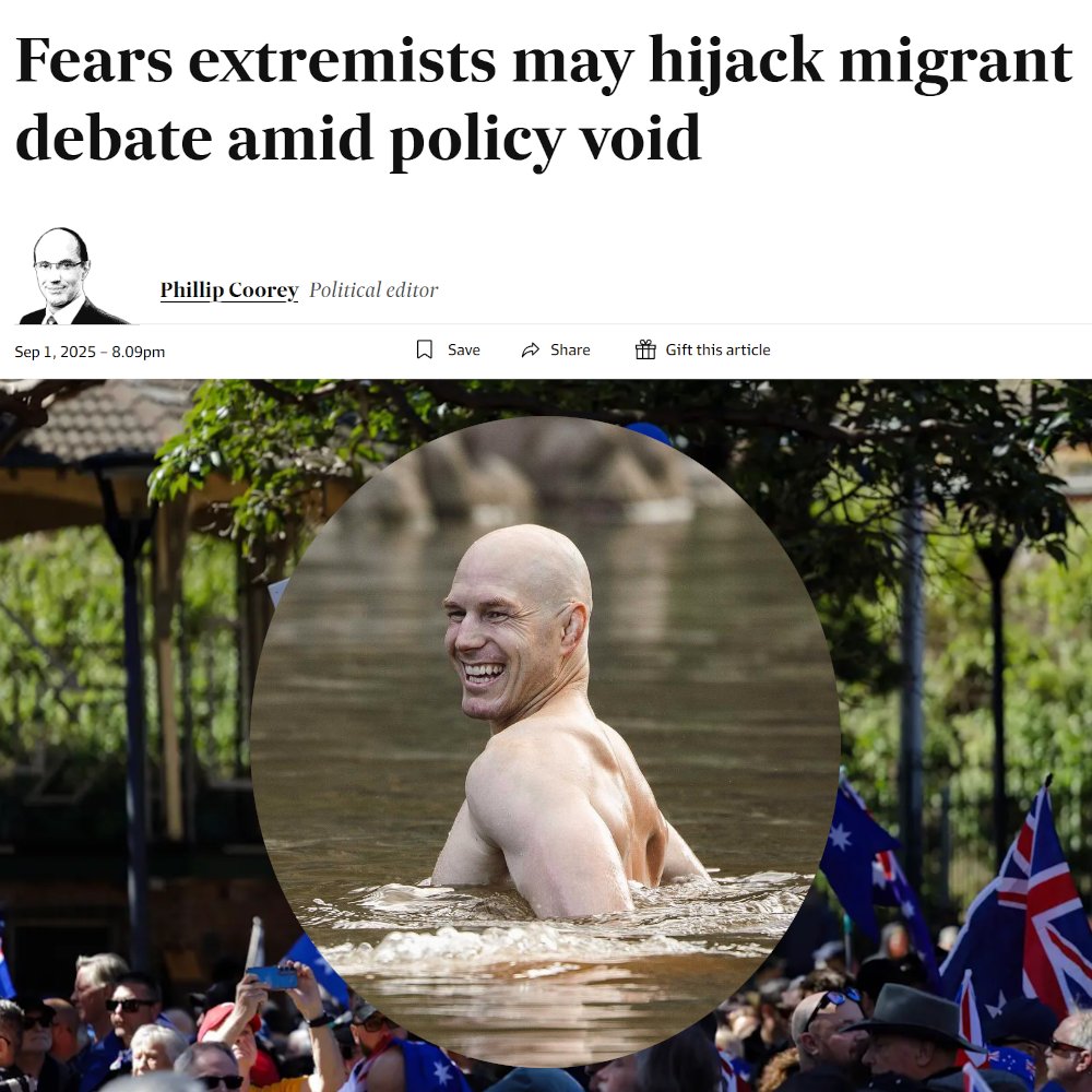 Hold your beer. 🍺 We have a politician in Canberra willing to test the murky waters of the population debate and bring some desperately-needed rational thinking and common sense. 👏👏👏 Will the mainstream media turn on him? 🤔

📰 Independent ACT senator David Pocock said on