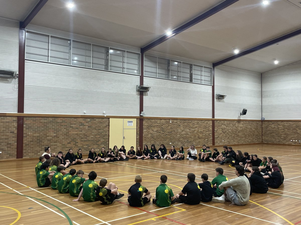 Now THAT’S a circle! Circles can be big or small – here, teachers at one of our amazing partner schools, Morisset High, are using a preparation circle to kick off Year 7 camp.

#circles #restorativepractices #restorativeteaching