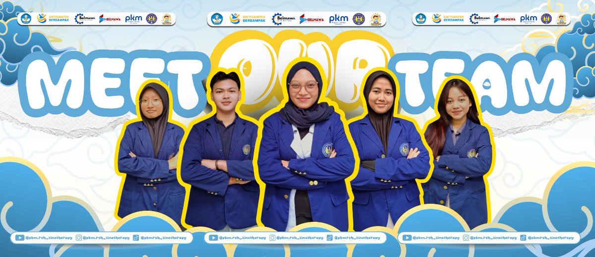 zinetherapy's tweet image. Halo sobat ziness!👋🏻

Yuk kenalan sama tim di balik Zine Therapy😇

#pkm #pkm2025 #pkmpendanaan #zinetherapy #terapiseni