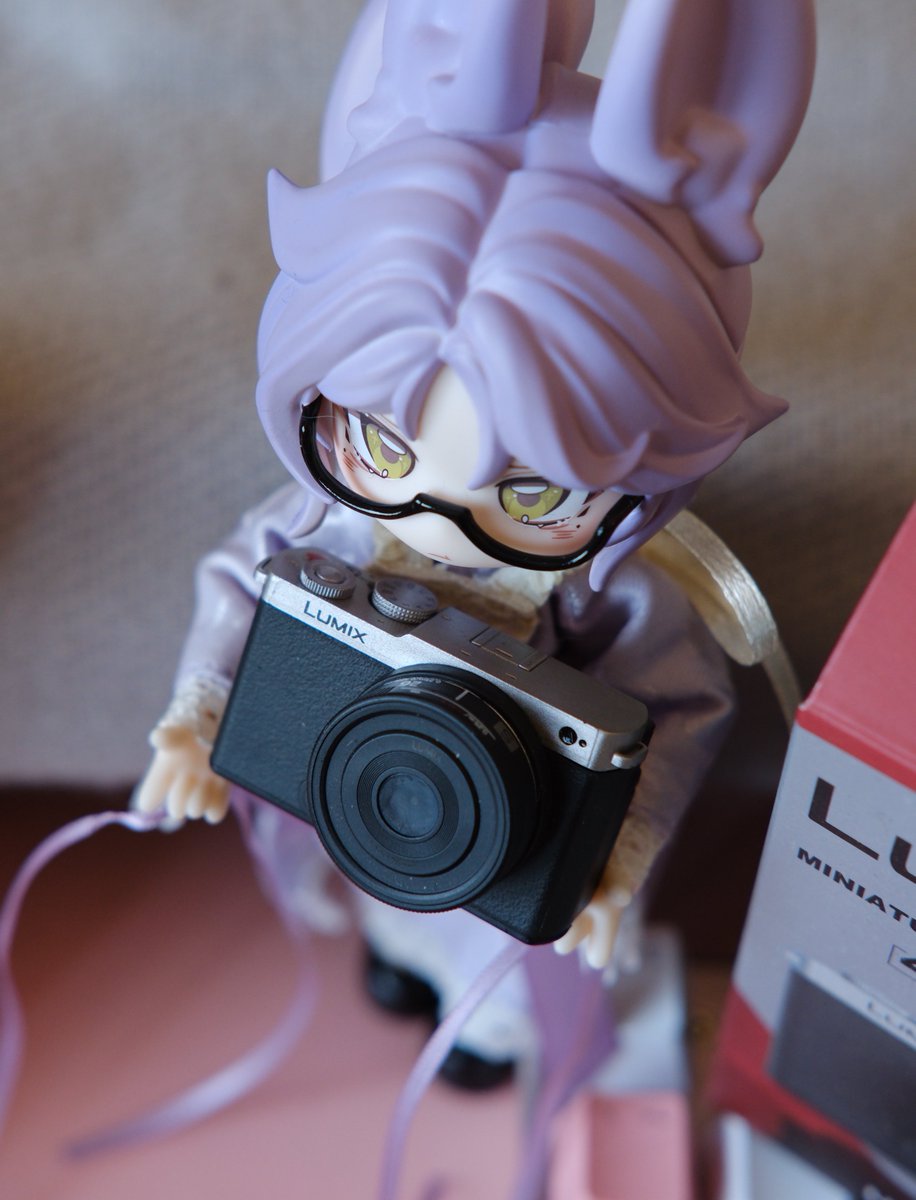 🐇「ちょっと大きかったですね」
かりんさんLUMIX DC-S9購入！
ミウミラいっぱい撮ってください🥰