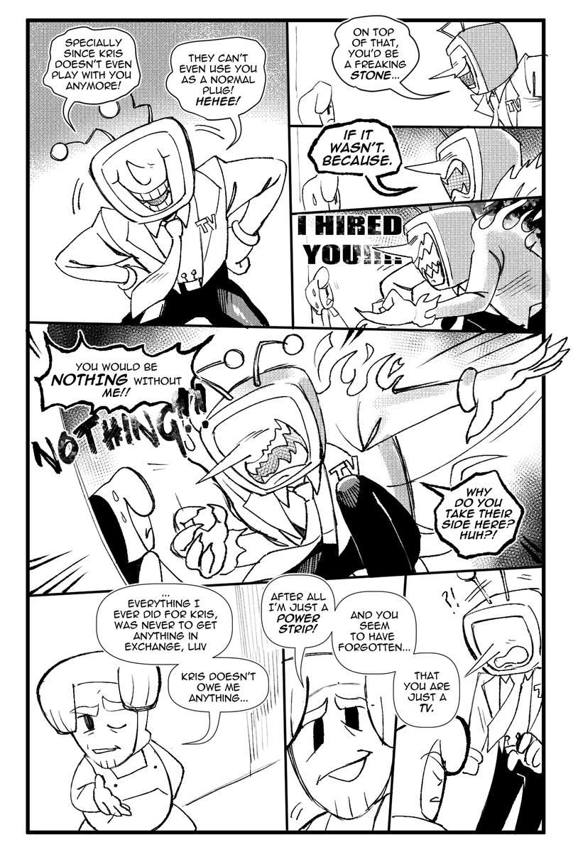 Drawloverlala's tweet photo. Unplugged 📺

I really been wanting to do something a bit more sad and dramatic with Tenna, and I thought a monochrome style would not only be a bit easier but it would be also more fitting 😅 https://t.co/J4i6bf6ixO