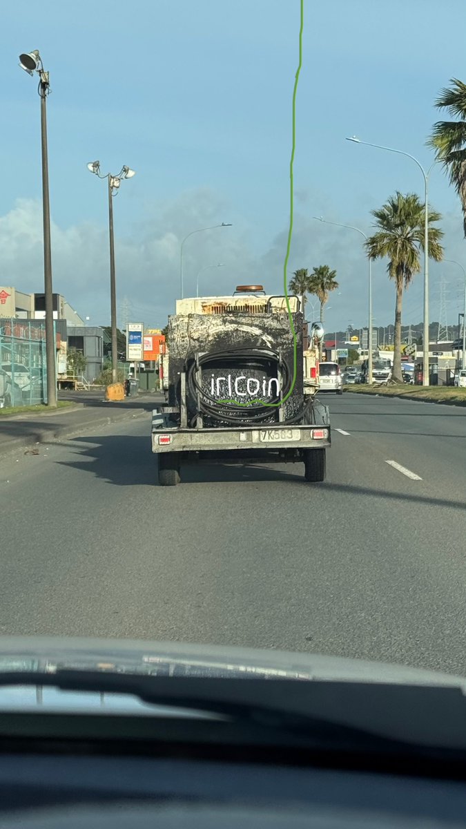 Another traffic jam, another $irlcoin opportunity. At least my $irlcoin bags are moving faster than I am!