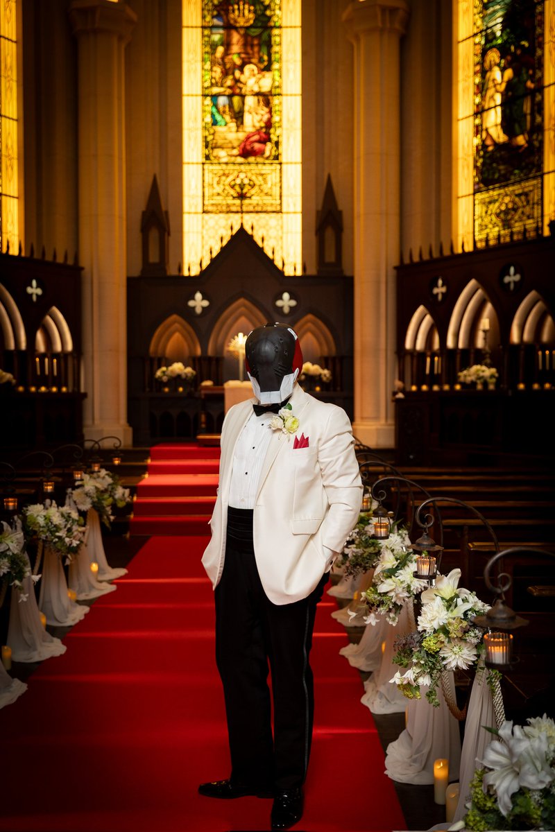 お祝いのコメント全て読ませていただいております。
本当にありがとうございます。

着用しているTPマスクはノムラ博士 <a href="/nomusan400/">Ph.D. ♠NoMuR(XXV-100)</a> の製作です。
これのおかげで、あらゆる世界にアクセスできました、改めて心からの感謝を
#LIVE_in_VITRO