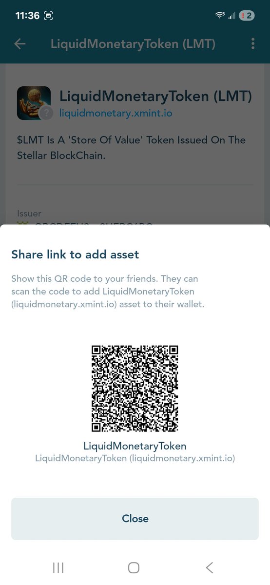LiquidEcosystem's tweet photo. $Xlm >.+.< $LMT
Survival Requires Liquidity and Volume.
ππ½ $LMT πQR Codeπ #XLMππ½
What A Time To Be A $Xlm & $LMT Holder ππ₯ππππ https://t.co/yLeuHFEzKl