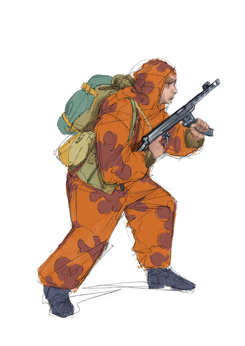 Quick paratrooper study from the other day
