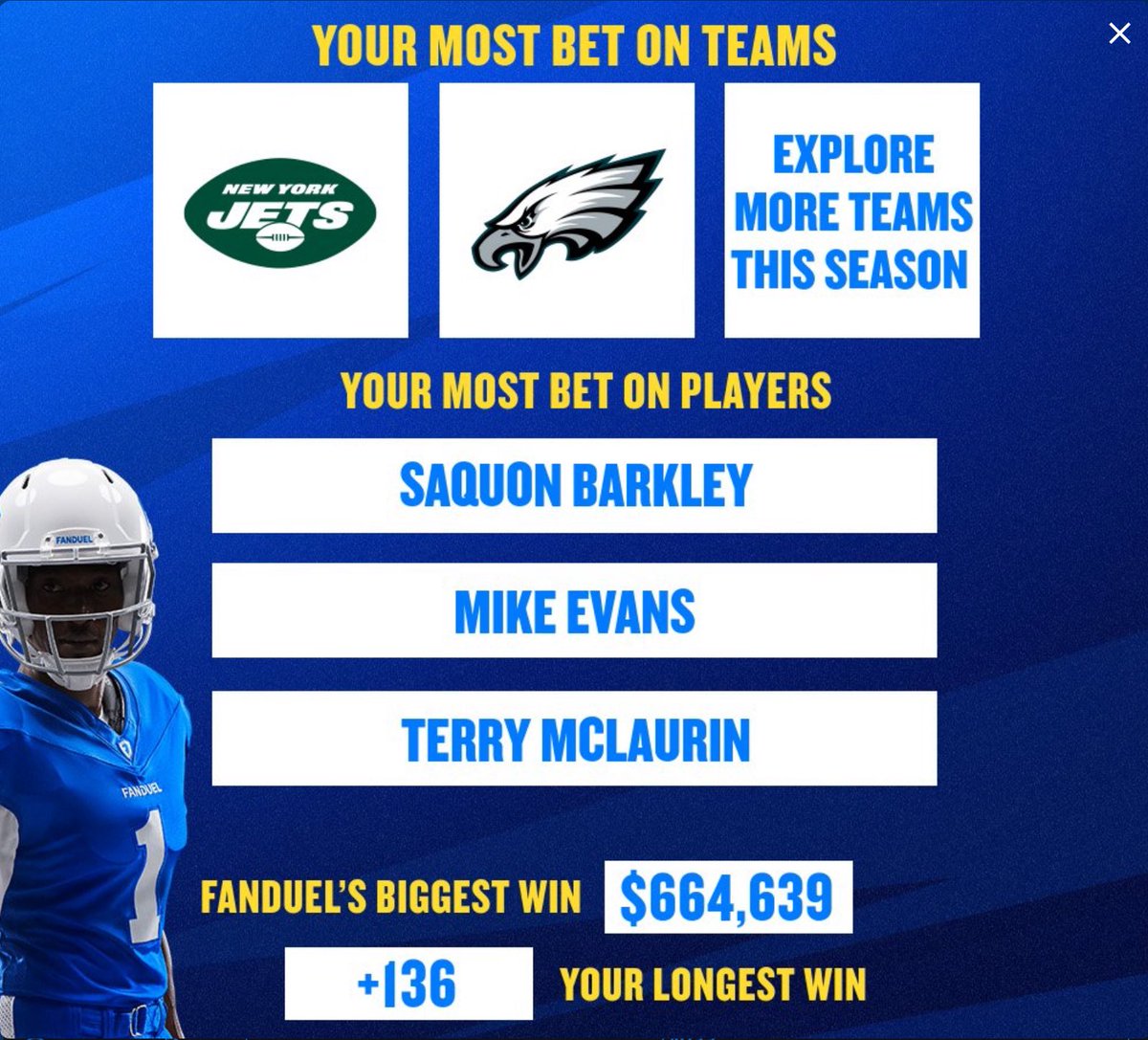 Kevin__Canales's tweet photo. @FDSportsbook #FDNFLREPLAY https://t.co/ORcMGs6kk2