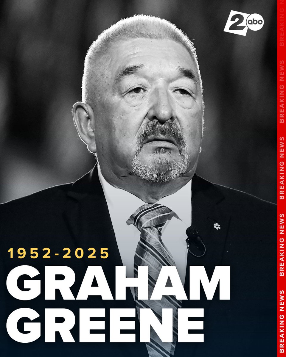 KATU News on X: "REST IN PEACE | Graham Greene, a prolific actor known for  roles in films like “Dances with Wolves,” has died at age 73.  https://t.co/V43hsfytJQ https://t.co/En9HBmZJzC" / X