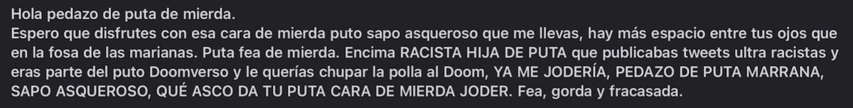 Numi (@brujanumi) on Twitter photo Parte criticando mi aspecto y es gracioso, porque cuando alguien no tiene argumentos, lo primero que hace es atacar el físico. También es gracioso como me difama llamándome “racista” y que era amiga de un tipo al cual tengo bloqueado por ser justamente un racista. Parte criticando mi aspecto y es gracioso, porque cuando alguien no tiene argumentos, lo primero que hace es atacar el físico. También es gracioso como me difama llamándome “racista” y que era amiga de un tipo al cual tengo bloqueado por ser justamente un racista.