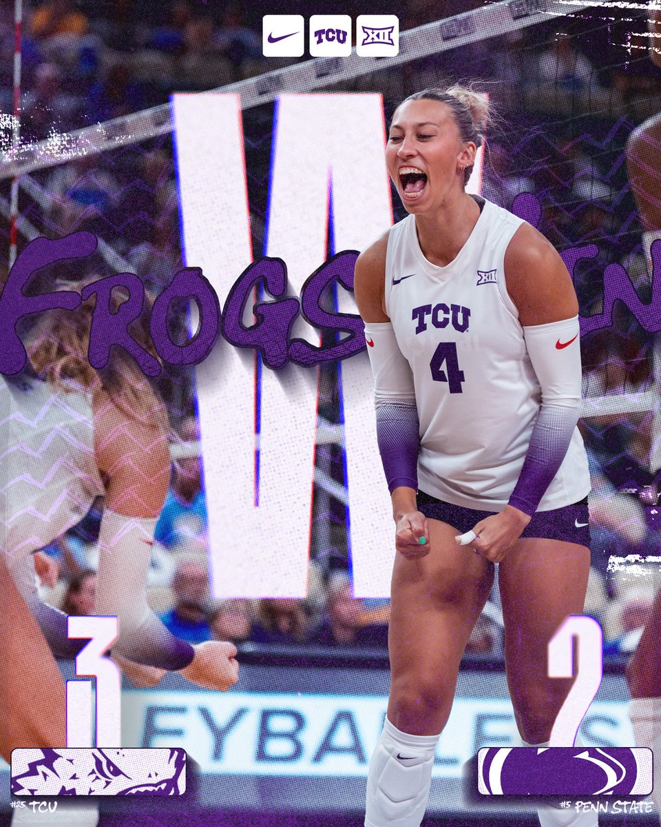 TCU Volleyball tweet media