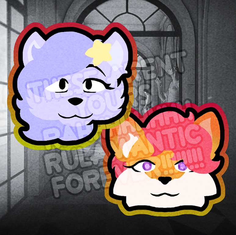 Stock icon (Robux) commissions for a friend since they needed new icons!

Pepper and Carly! I love them in Fairy Rifts 2 :D