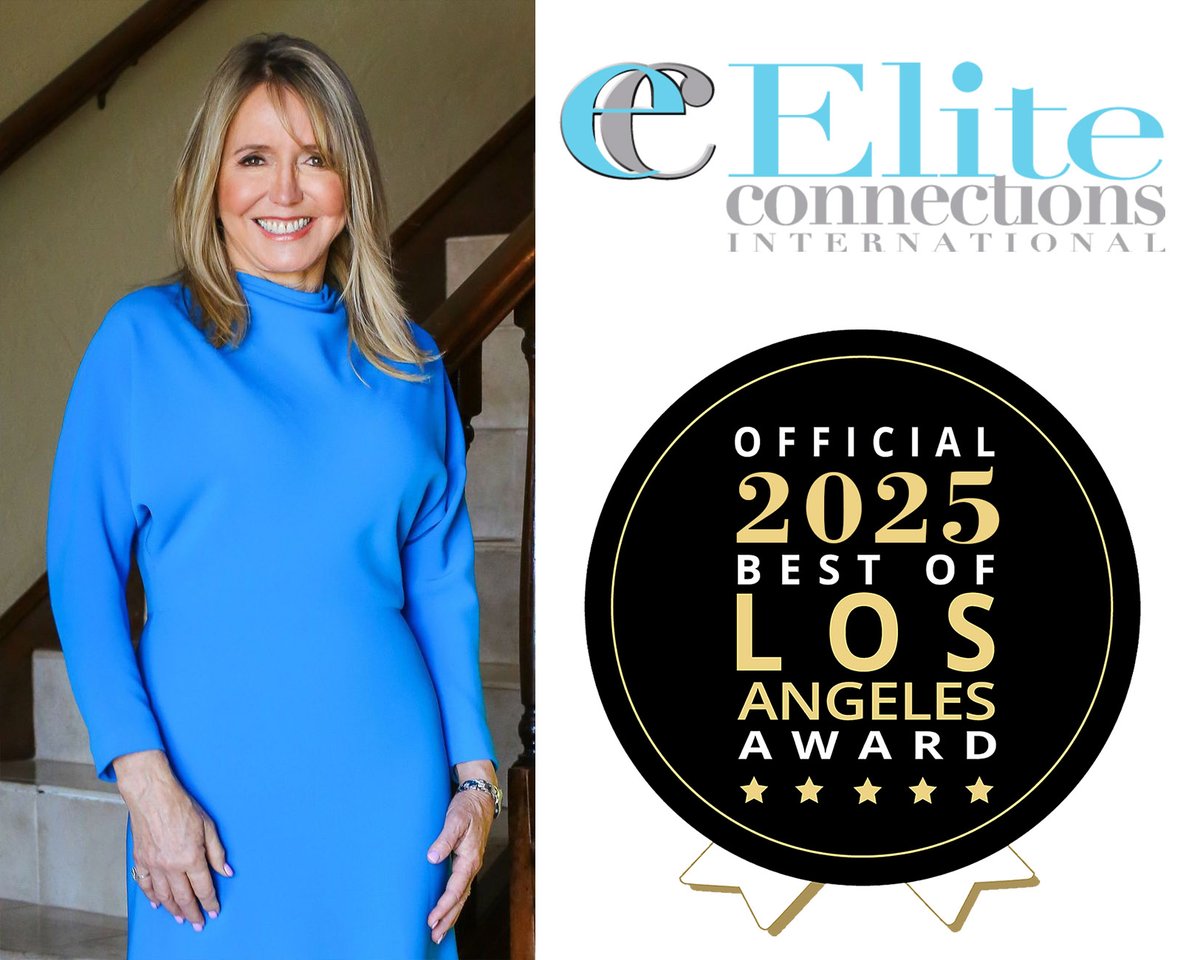 Sherri Murphy Wins Best of Los Angeles Award — 'Best Matchmaking Professional - 2025'

Read the full... eliteconnections.wordpress.com/2025/09/01/she…

Connect with Sherri and Tammi at 800-923-4200 eliteconnections.com murphy@eliteconnections.com!

#BestOfLA #MatchmakerMagic #LoveWins #SherriMurphy
