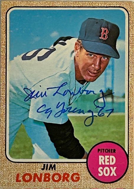 kane_autograph's tweet image. Jim Lonborg  the 1967 Cy Young Award winner, the ace of the Red Sox during their famous “Impossible Dream” season. Lonborg carried Boston on his arm that year, helping bring the Sox to the World Series.#TTMAutographs #JimLonborg #RedSox #CyYoung #ImpossibleDream #BaseballHistory