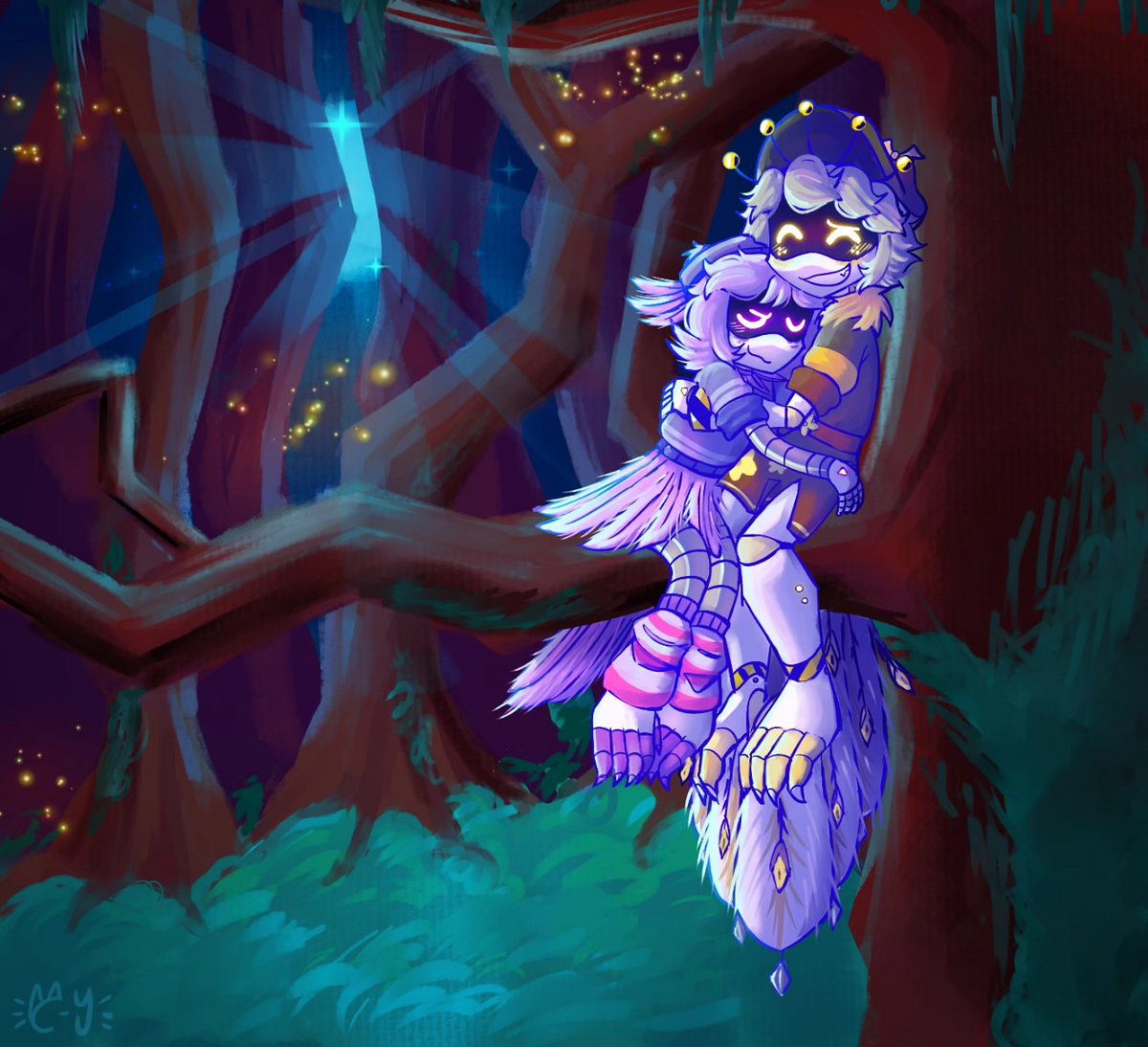 Now that they both have birbed I can make birb nuzi 💛💜💥
#murderdrones #murderdronesfanart #fanart #nuzi