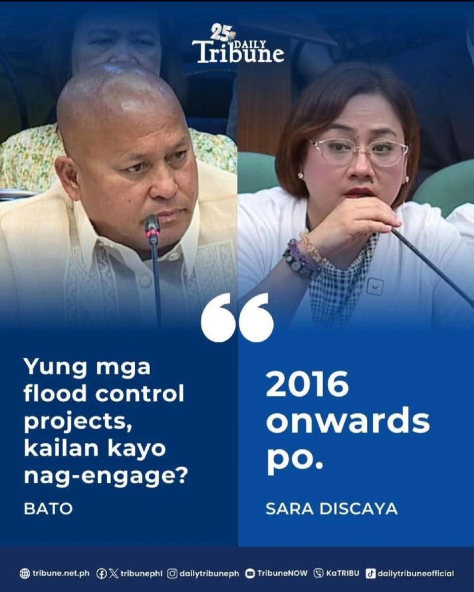 Nakakabato tala pag nag interpellate si Sen Ronald, wala ma lang follow up question. if kung natapos ba ng maayos ang proyekto from 2016 to 2022 or kinuha nia mga records.🤔 hay bato….  Ang tatamad ng mga alalay mo jan.😂😂😂😂😂