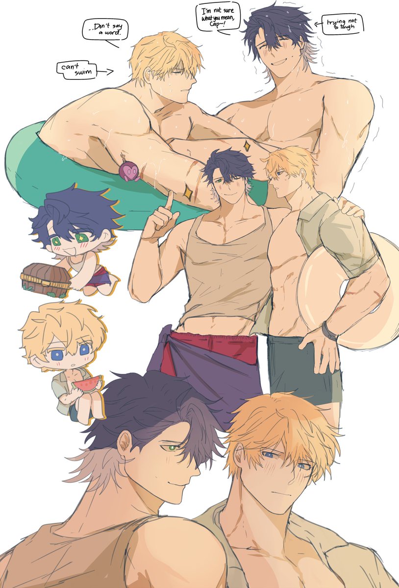 ebulliantfervor's tweet image. beach hijinks
#gepo #sampard