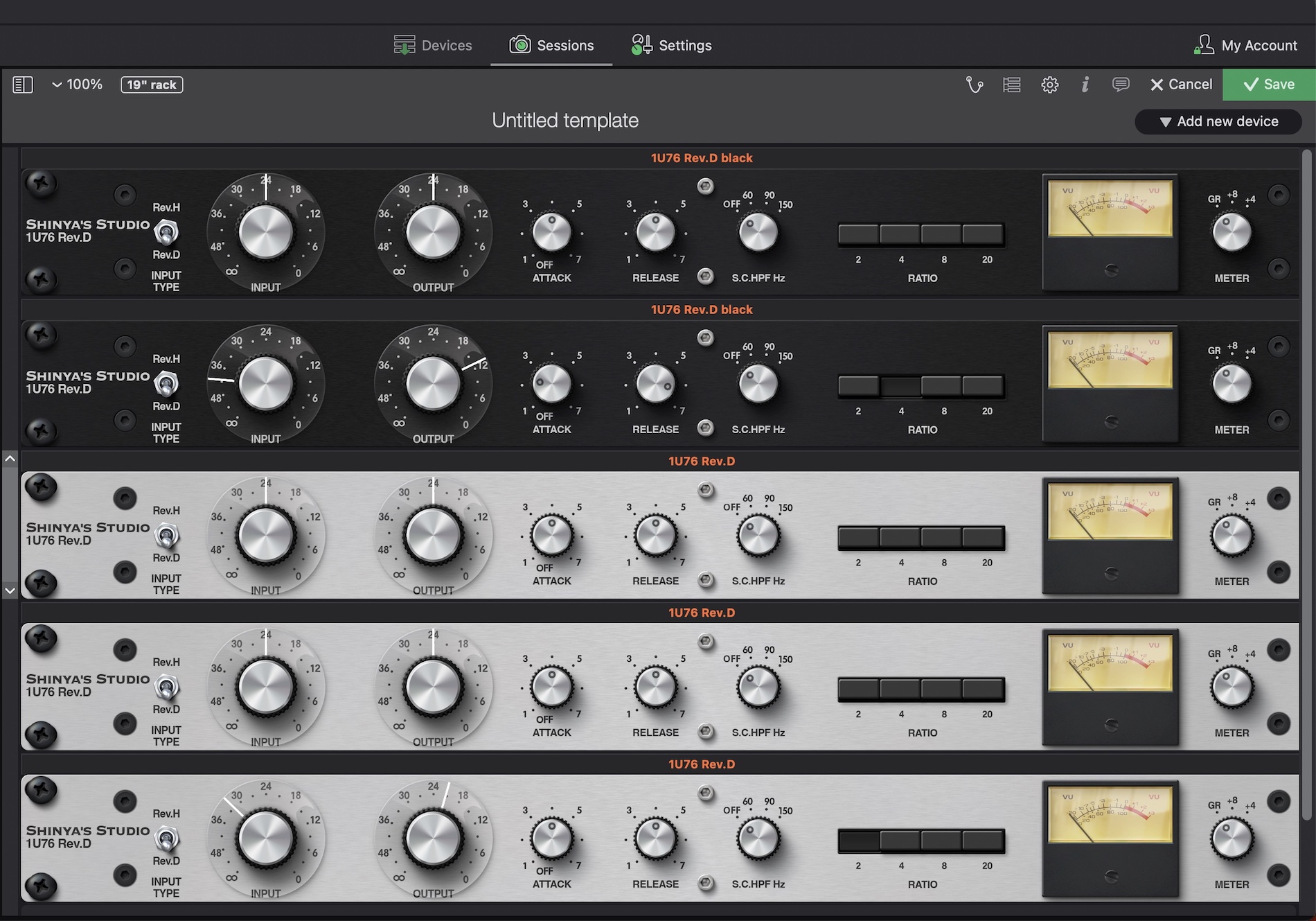 DTM・DAW Shinya's Studio 1U76 DTM・DAW Shinya's Studio 1U76 1U76 Rev.D | Shinya's Studio