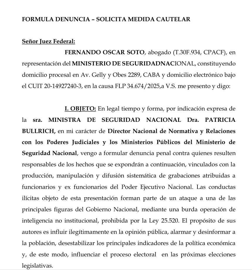 Javier Smaldone (@mis2centavos) on Twitter photo En la metadata del PDF con la denuncia de <a href="/PatoBullrich/">Patricia Bullrich</a> me sale como autor Sebastián Amerio. En la metadata del PDF con la denuncia de <a href="/PatoBullrich/">Patricia Bullrich</a> me sale como autor Sebastián Amerio.
