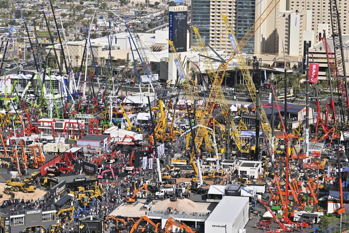 Our type of playground. 🏗️  And on this playground, anyone’s welcome to play! 
Join us March 3-7 in Las Vegas for the largest construction show in North America. And for a limited time, register with code SOCIAL30 to save 30% on admission! bit.ly/3HfHgeG

#CONEXPOCONAGG