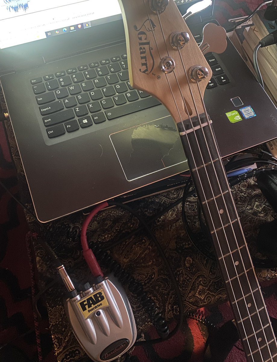 In observance of the US Labor Day holiday…

I labored. 🤘🏻😎🎸🎶