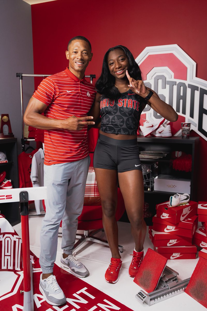 Allaroundthetr1's tweet photo. 1st official visit is in the📚amazing experience🤩 @OhioStateTFXC thanks so much for having me & showing me options to continue my academic & athletic career @OhioState❤️🩶#futurebuckeye? #gobucks? #uncommitted #TrackAthlete #senior2026 @JackrabbitTrack #big10 #notcommitted https://t.co/VJErZJjpyY