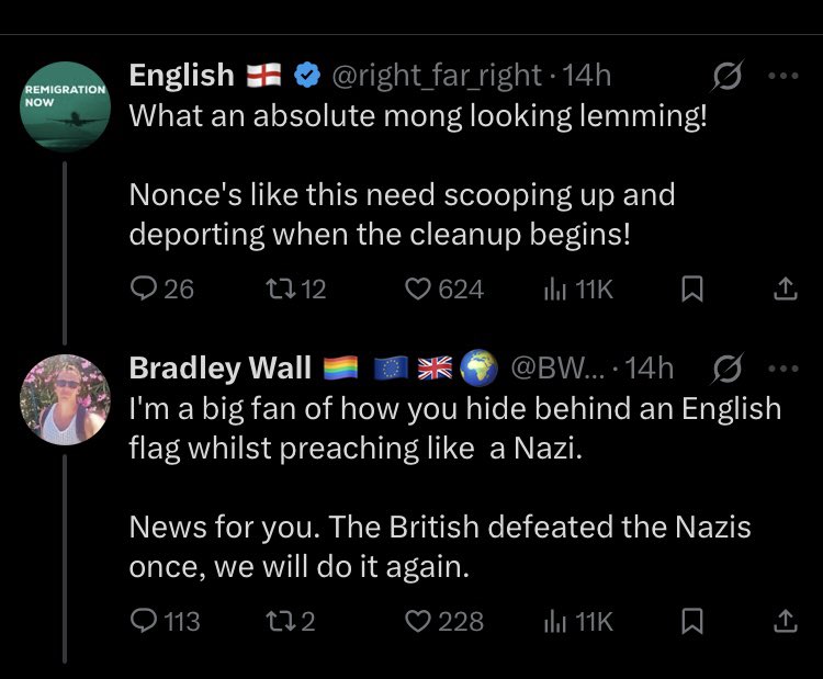 Guess you can’t be proud the British defeated the Nazis then. Thankfully the ones who did the actual fighting were proud to defend their culture from foreign invaders.