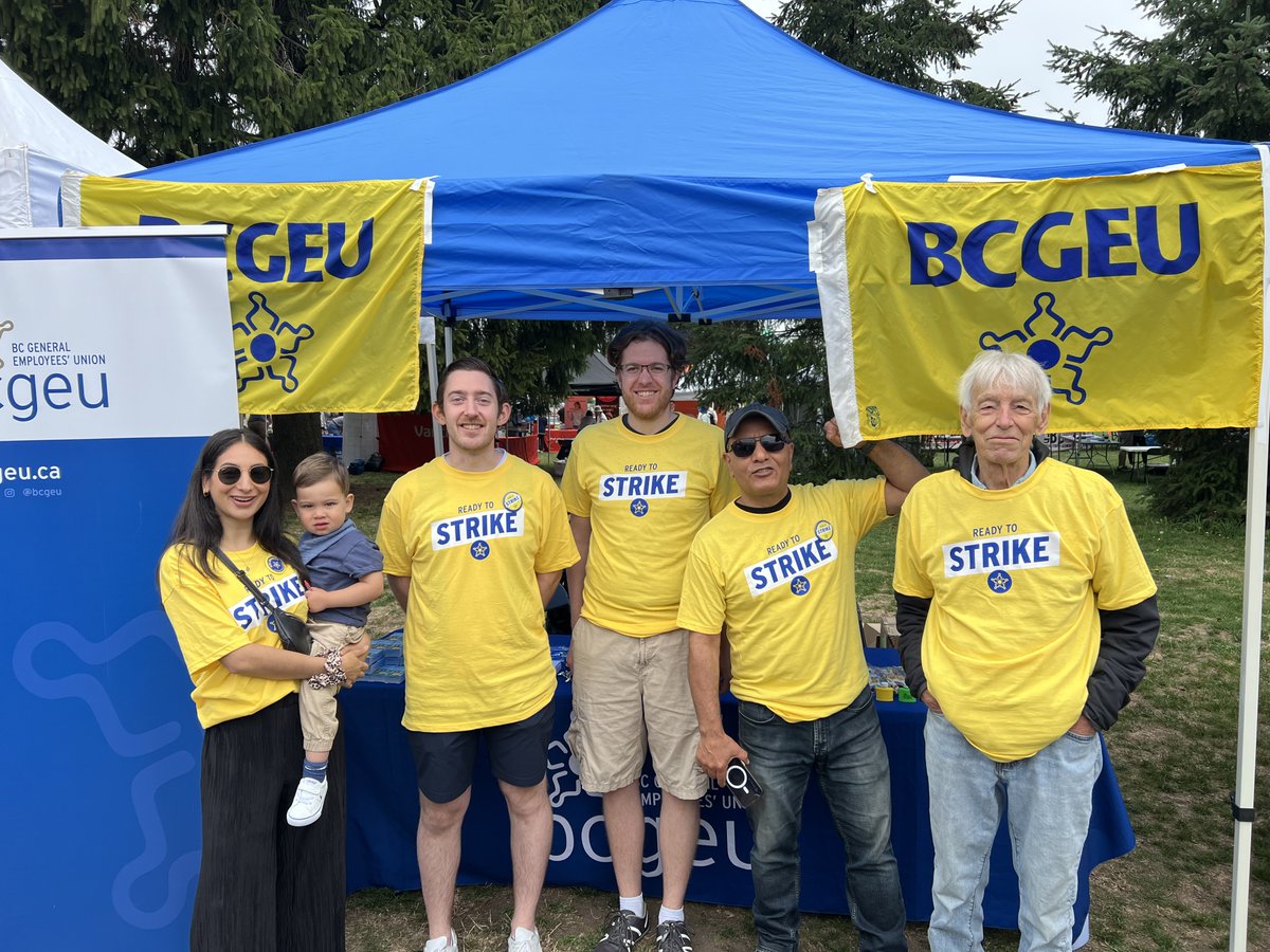 Across the province, our members, families, and allies showed up in force—wearing our shirts, buttons, and union pride—to celebrate the power of working people.

With our Public Sector Strike Vote having closed last Friday with 92.7% support for strike action, Labour Day was a