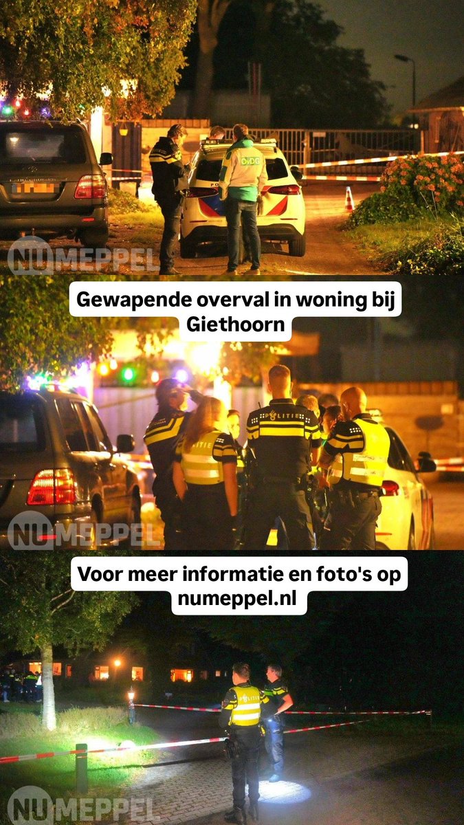 Gewapende overval in woning bij Giethoorn