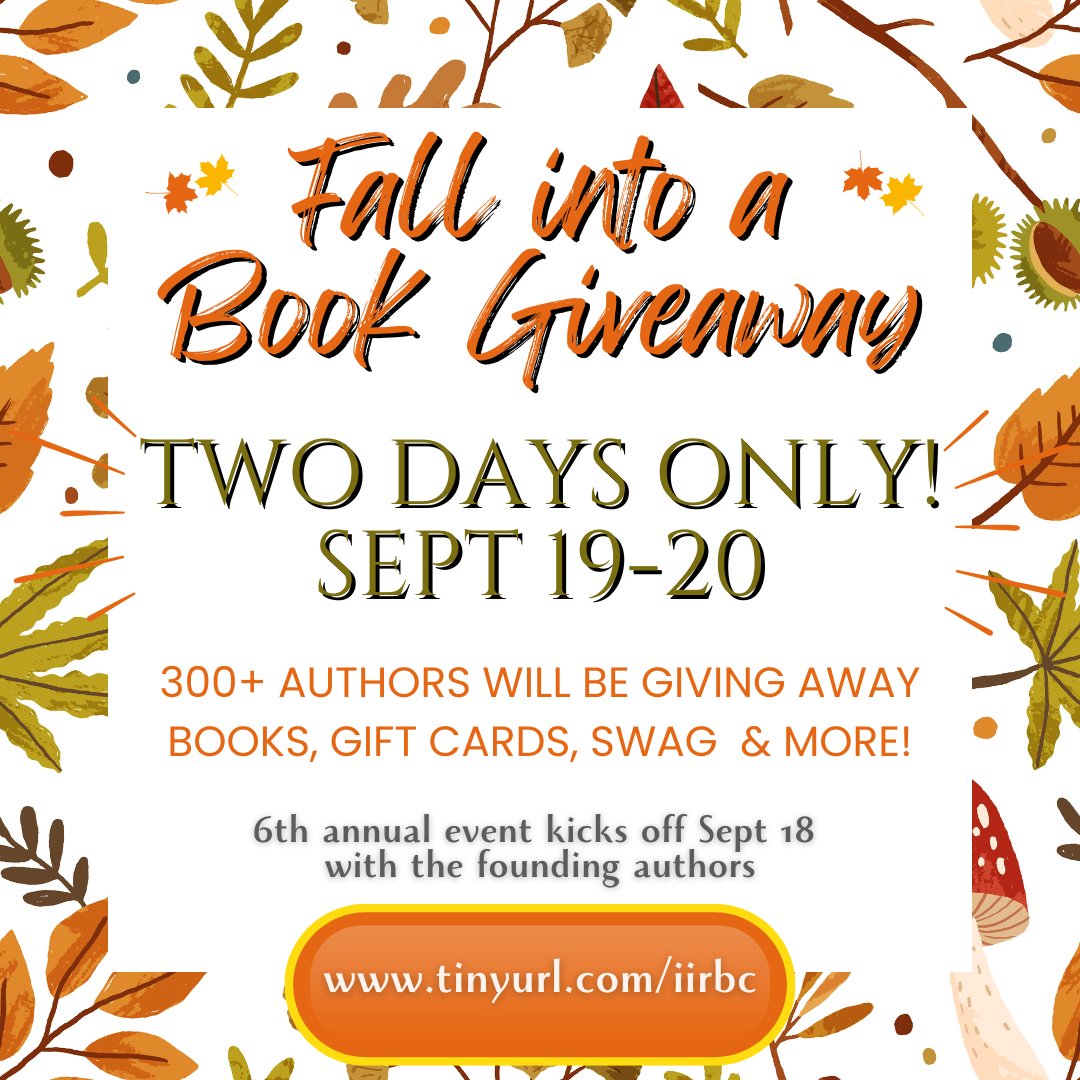 What a way to kick off Labor Day! 

September 19-20 we are celebrating BIG with ISN'T IT ROMANTIC Event! 
* 300 incredible authors 
* New Books 
* Games. Pr!zes. Swag. G!ft Cards.
* Meet fellow authors 

JOIN Isn't It Romantic Book Club Here: facebook.com/groups/isntitr…

#TheTherans