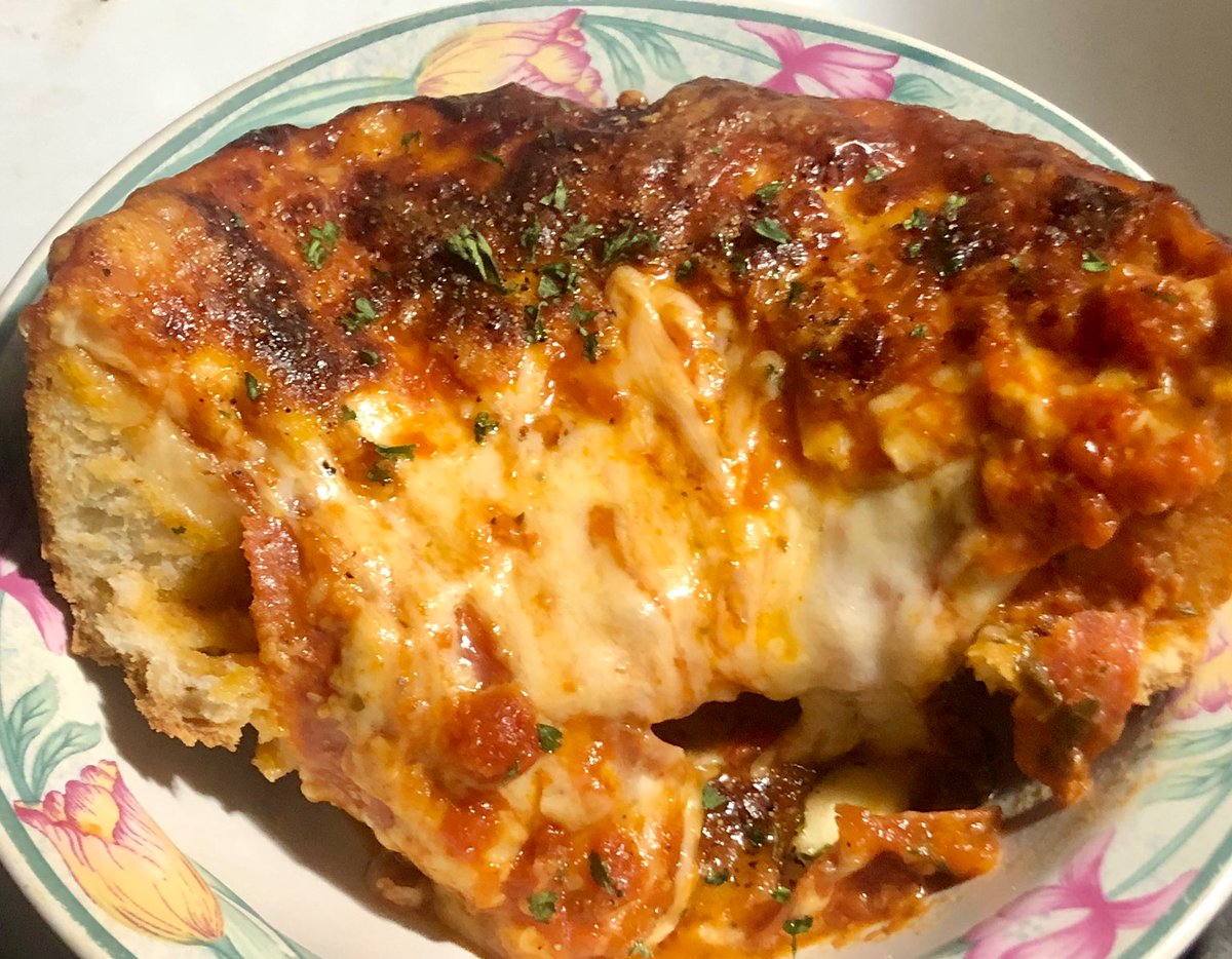 Homemade Chicago Deep Dish 🥰