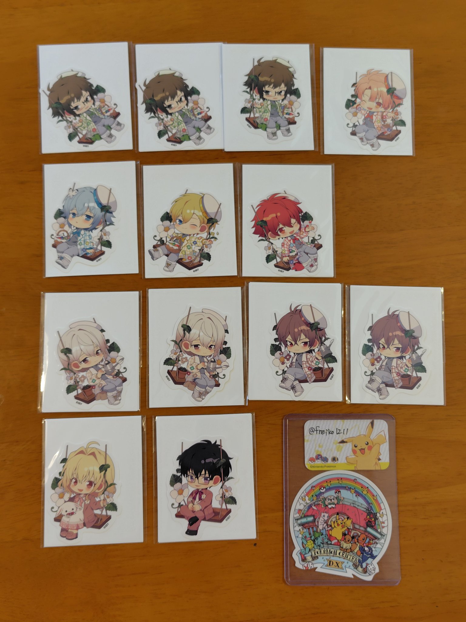 アイナナ アニカフェ アクスタ ステッカー 三月 環 壮五 ナギ アイナナ アニカフェ アクスタ ステッカー 三月 環 壮五 ナギ