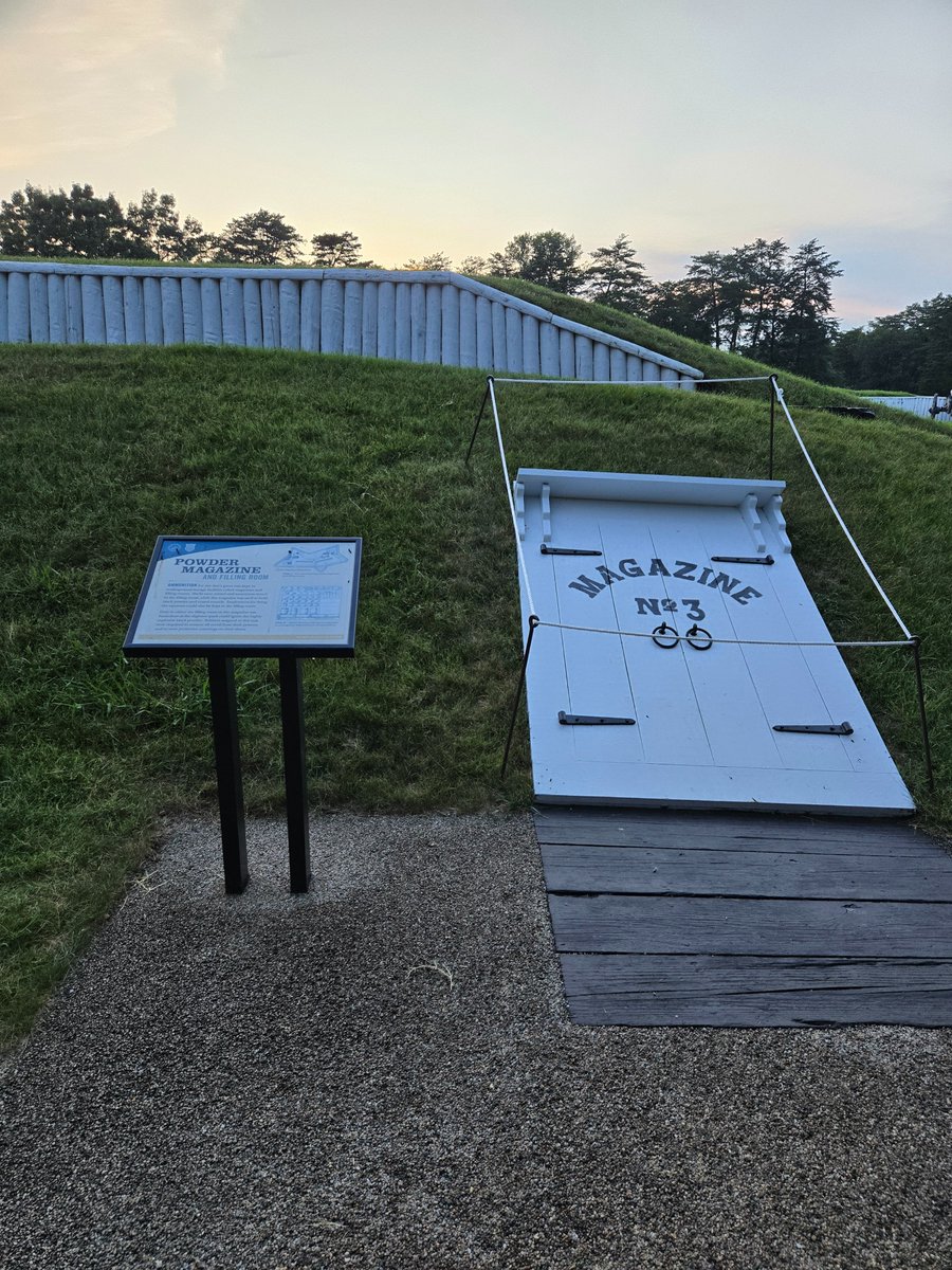 Nice little walk for the evening.  Enjoying the exercise and history.