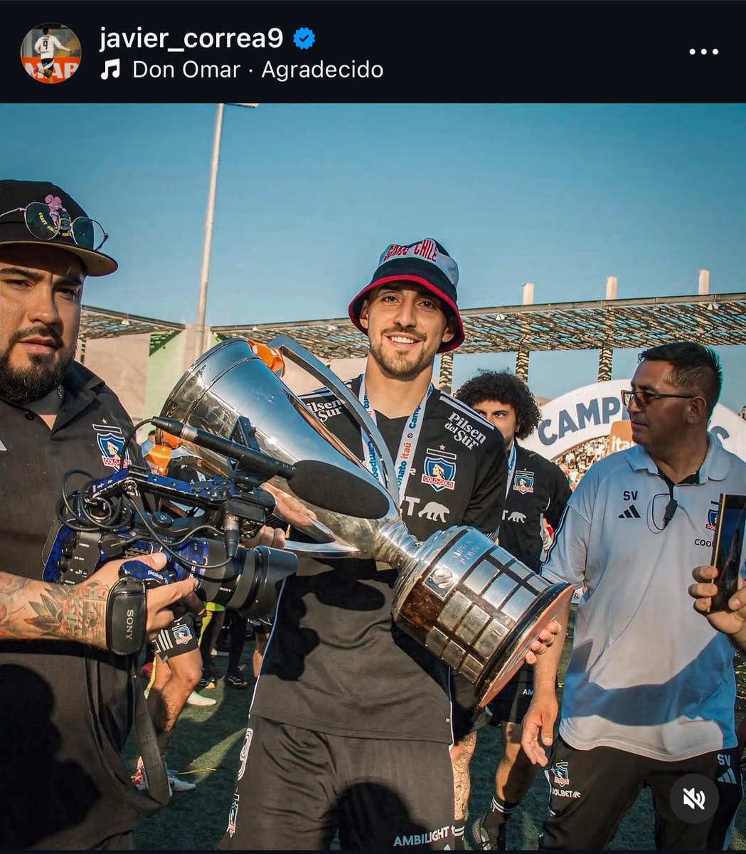 Javier Correa: 2 títulos en 14 meses.
U de Chile: 1 título en 8 años.
Fin.