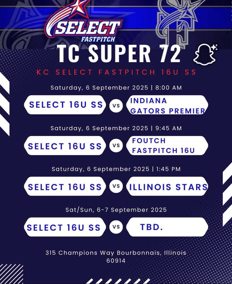 Select Fastpitch 18u - SS (@selectfp18u_ss) on Twitter photo The long awaited season opener !!! Come on out and watch a VERY talented group of young ladies!! The long awaited season opener !!! Come on out and watch a VERY talented group of young ladies!!