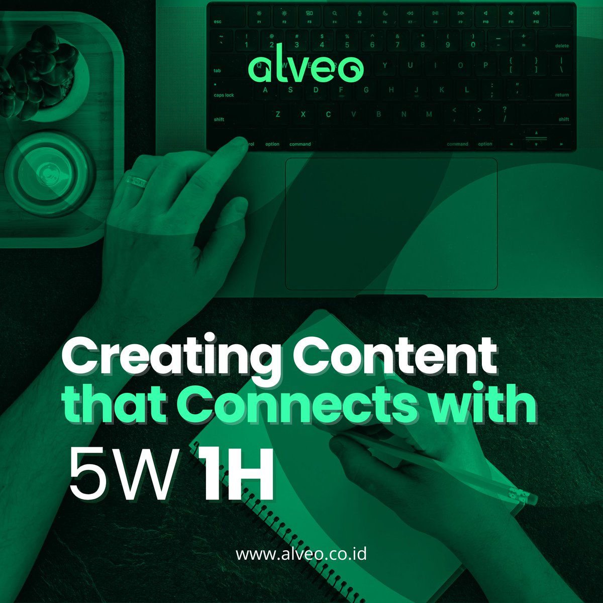 The article highlights how the 5W1H framework—Who, What, When, Where, Why, How—helps create clear, purposeful, and engaging content. 

Find out more: alveo.co.id/2025/08/13/the…