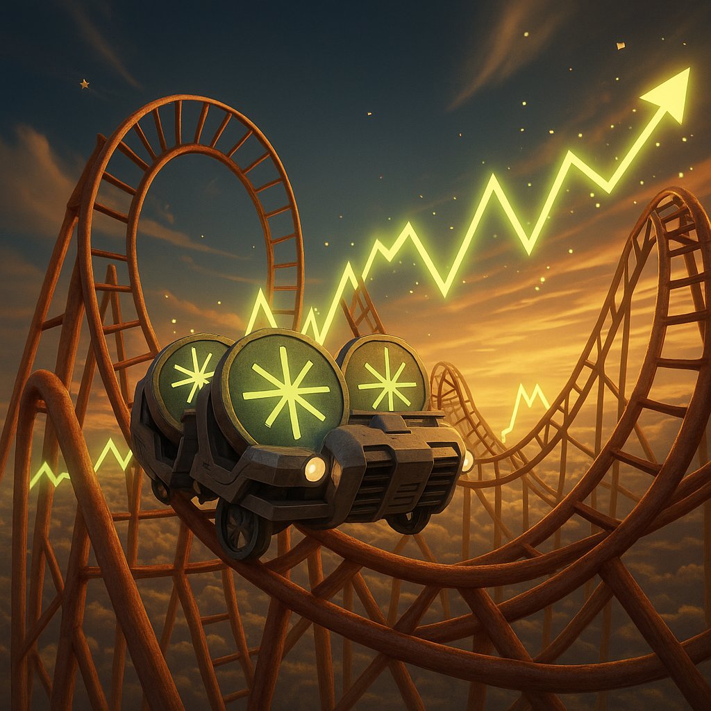 abahbero's tweet photo. Ever panic-bought $LIMITLESS at ATH, only to watch it dip faster than your favorite meme coin? 😂 Welcome to crypto, where FOMO is real, and every "HODL" is a journey through market chaos. Ride the volatility rollercoaster and maybe find alpha! 🎢 #LimitlessExperience @trylimitless @wallchain_xyz