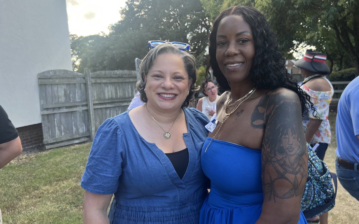 SEIU Home Care workers are at the one and only <a href="/BobbyScott4VA3/">Bobby Scott</a> #LaborDay Cookout to celebrate how far we’ve come and to call for full collective bargaining rights for all care workers! #UnionsForAll