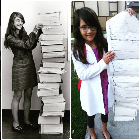 elidet's tweet photo. @Amazingduniy My daughter dressed up at Margaret Hamilton when she was younger. https://t.co/RBPkgU3vpt