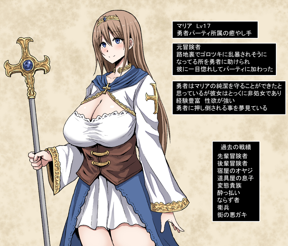 勇者パーティに加入前のマリアちゃん(Lv1) 