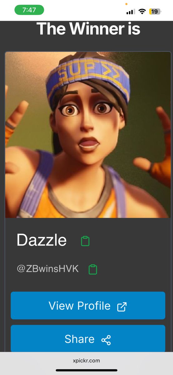 The winner of the giveaway is @ZBwinsHVK please dm me for your prize!🎁