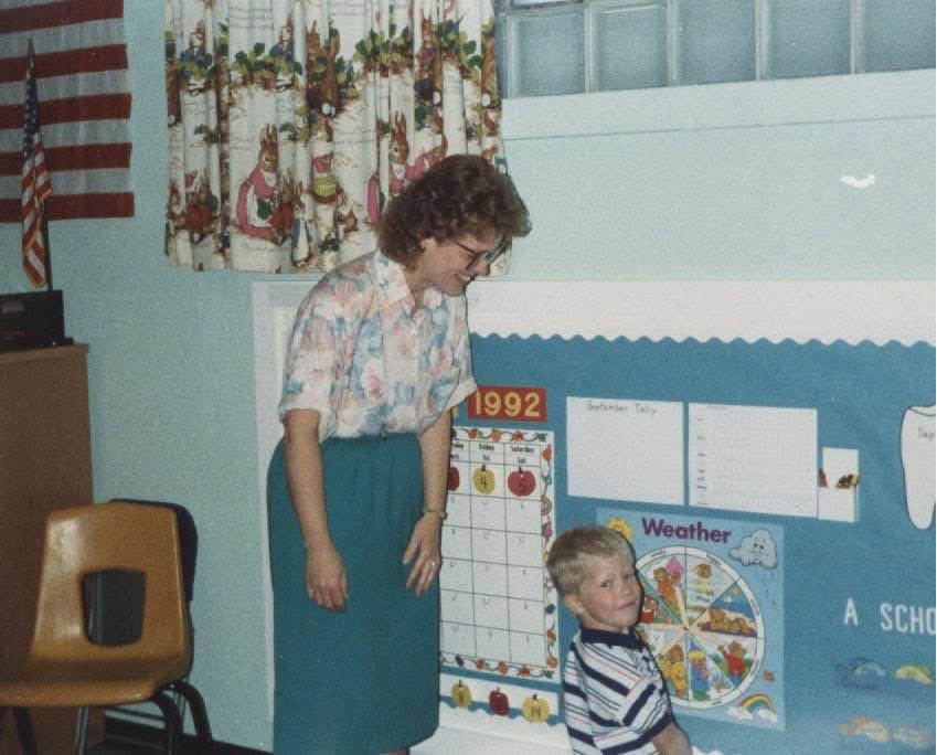 Happy back-to-school season! 

Wishing all the students and teachers a great year ahead. 

Here’s a throwback to my very first day of kindergarten. Don’t be as shy as I was!