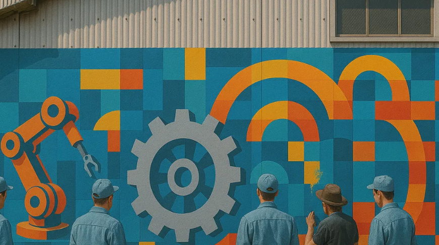 ブログ更新のお知らせ🍸✨
【町工場にアートを取り入れるという選択】 kakutell.com/eE05jJna/4HfBA… 
#企業公式相互フォロー