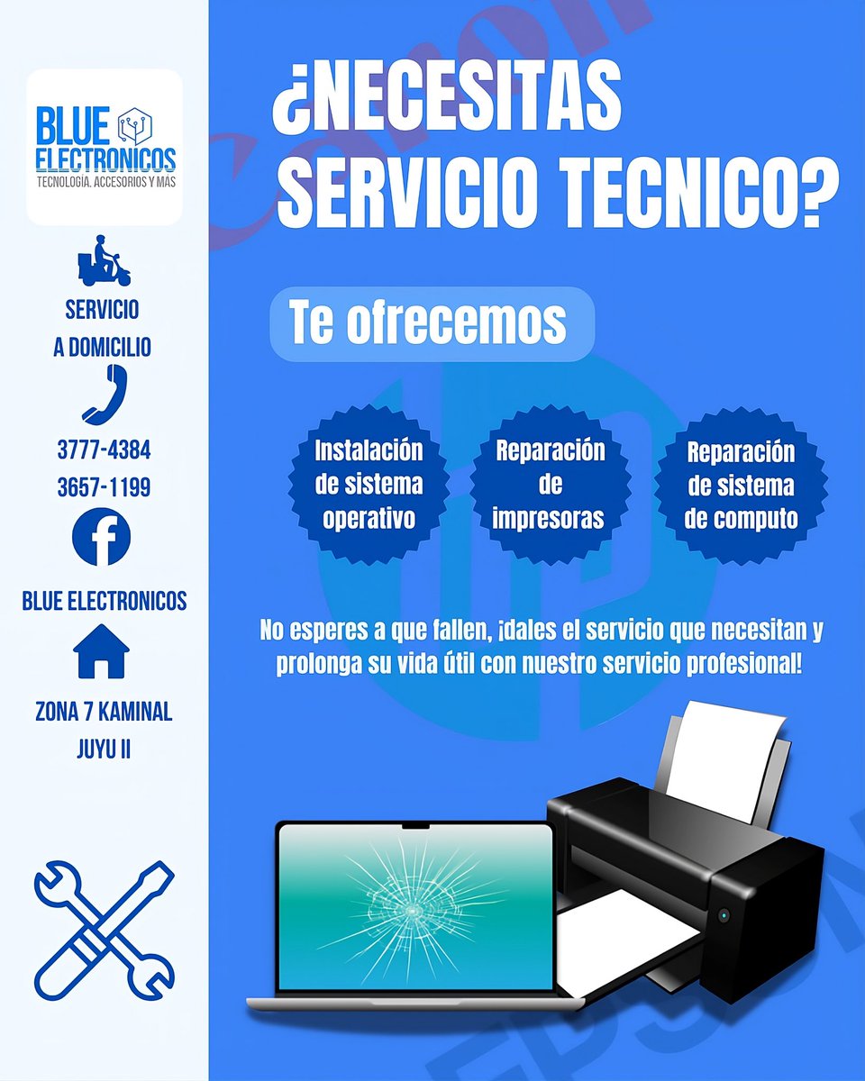 Agradecería que me apoyen dándole un RT o compartiéndole esta información algún conocido que esté teniendo problemas con su equipo de cómputo, mi familia tiene más de 10 años de experiencia brindado soporte técnico en computadoras e impresoras, cualquier duda me escriben al DM.