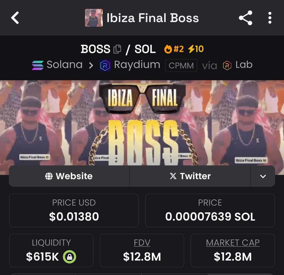 steve__web3's tweet image. First token tanked from $35M to $13M. Now, ask yourself, could it really bounce back over 60% in just a few hours?
People want to see the viral guy win because that’s the natural order of things.
Bags are looking stronger. 100m runner!
AhiEuwGafsTbu2oUkk1Tmbprg1wdUvWiUCLVvAwvBAG