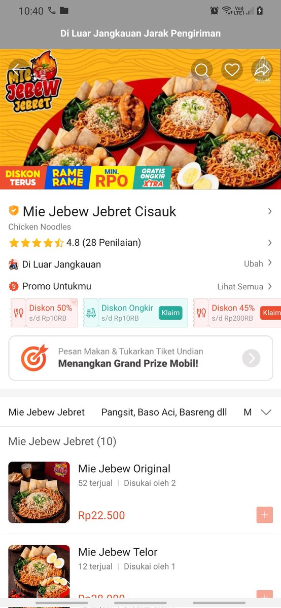 bummybby's tweet photo. @sighyam Izin promo all ♡ 

Orang tua aku punya usaha kedai mie, domisili Cisauk, Tangerang. Yang mau jajan boleh yaa, hope this reach the right audience! 

Shopee : https://t.co/bmiLRPgPdg

Grab: https://t.co/Hk8DbQyKHC

Gojek: https://t.co/dHXiVafcNa https://t.co/9RE0R3VMHy
