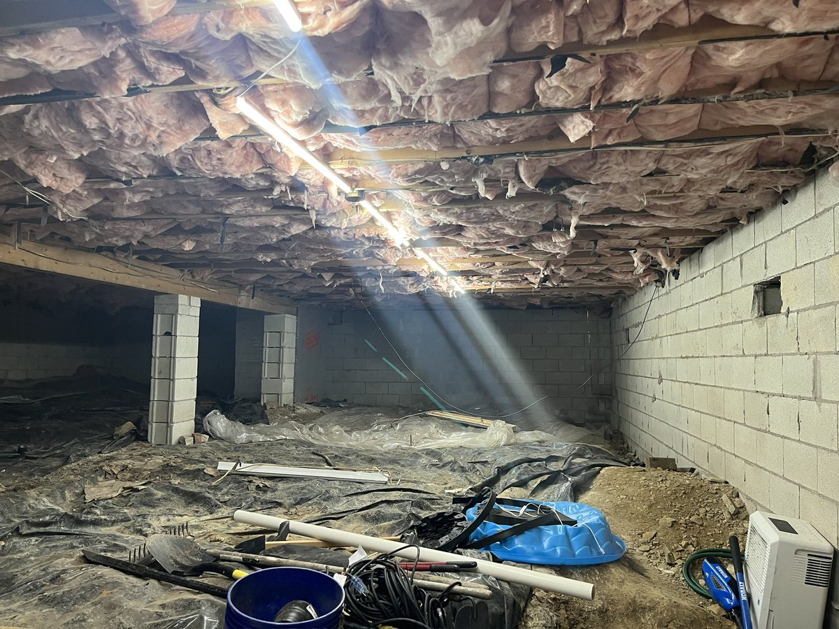 Brisket, pulled pork, foundation repair, plumbing, and electrical work. Good Labor Day weekend.