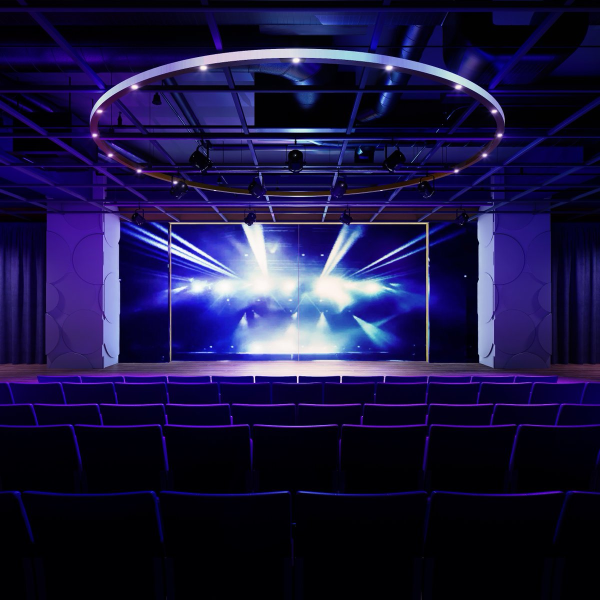 🎭✨専用常設劇場が誕生✨🎭

本プロジェクトでは、東京都内の商業施設に約300席規模の専用常設劇場を新設します。

2026年のオープンを予定し、ここを拠点に定期公演やファンとの交流イベントを実施。
「日常的に会える場所」として、未来のエンターテインメントを発信していきます。