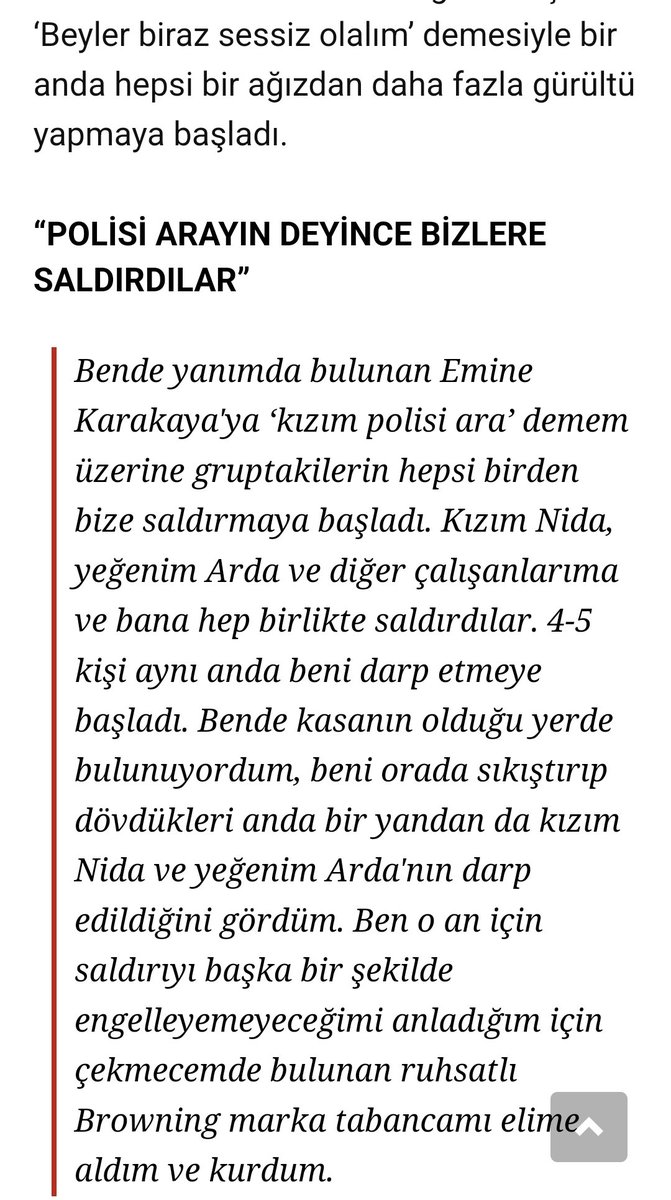 Nermin4159's tweet photo. @ugr_bas Al oku bakalım nasıl olmuş yerdeki adama neden tekme atmış bak.Görüntüler olay yeri  şahitleri ve adamın ifadesi birebir tutuyor https://t.co/QYoMReSweM