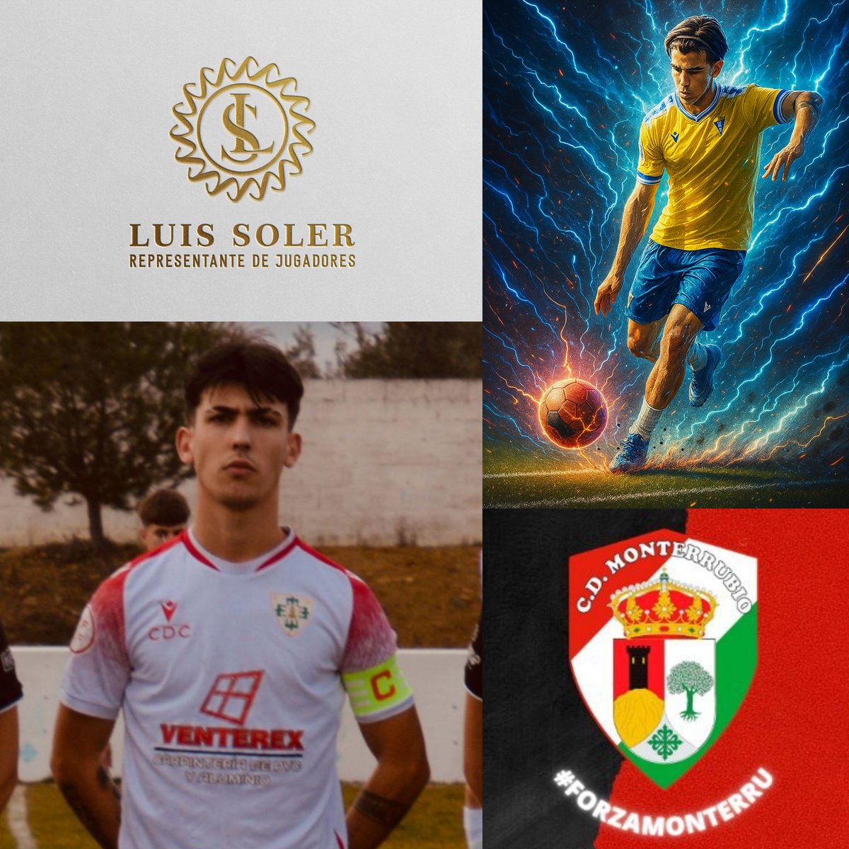 🚨 FICHAJE OFICIAL 🚨 

Tras valorar varias ofertas de equipos en España 🇪🇸 y en Italia 🇮🇹,
David ha tomado su decisión: confiar en el proyecto del Monterrubio.

El jugador seguirá en Extremadura, bajo las órdenes del míster con el que ya coincidió en Castuera.